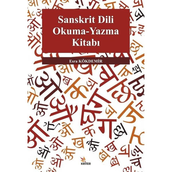 Sanskrit Dili Okuma - Yazma Kitabı | Kriter (İnce Kapak)