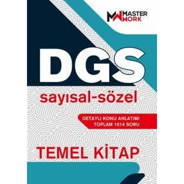 DGS Temel Kitap / Sayısal-Sözel Detaylı Konu Anlatımı