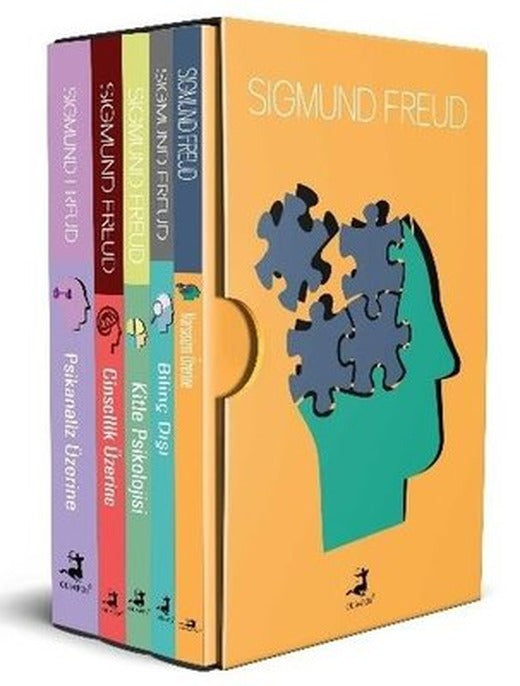 Sigmund Freud Seti - 5 Kitap Takım | Olimpos Yayınları (İnce Kapak)
