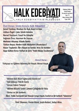 Halk Edebiyatı Dergisi: 72 Mayıs - Haziran 2026 | Halk Edebiyatı Dergisi Yayınları (Ciltsiz) - Resim 1