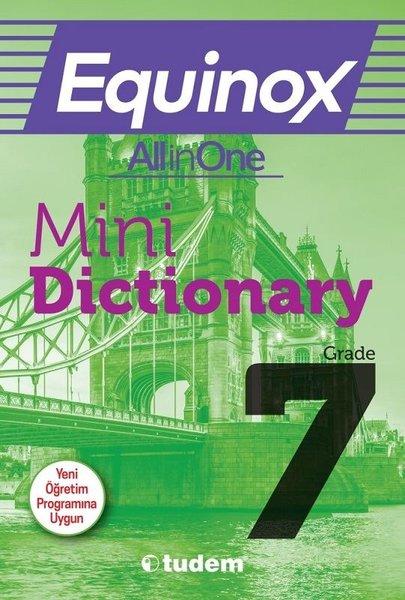 7.Sınıf Equinox All in One Mini Dictionary | Tudem Yayınları - Ders Kitapları (İnce Kapak) - Resim 1