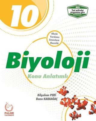 Palme 10. Sınıf Biyoloji Konu Anlatımlı | Palme Yayınları (Ciltsiz) - Resim 1
