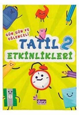 2. Sınıf Gün Gün ve Eğlenceli Tatil Etkinlikleri - Kolektif kitap kapağı