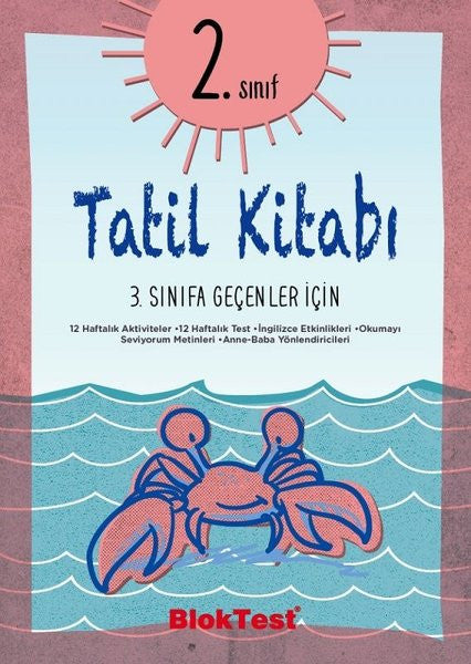 2.Sınıf Tatil Kitabı-3.Sınıfa Geçenler için - Kolektif kitap kapağı