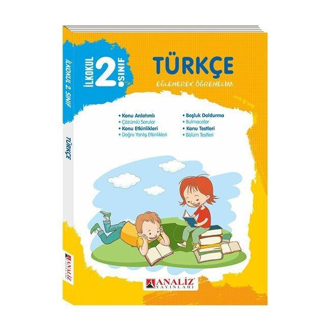 2.Sınıf Türkçe Konu Anlatımlı - Analiz Yayınları kitap kapağı