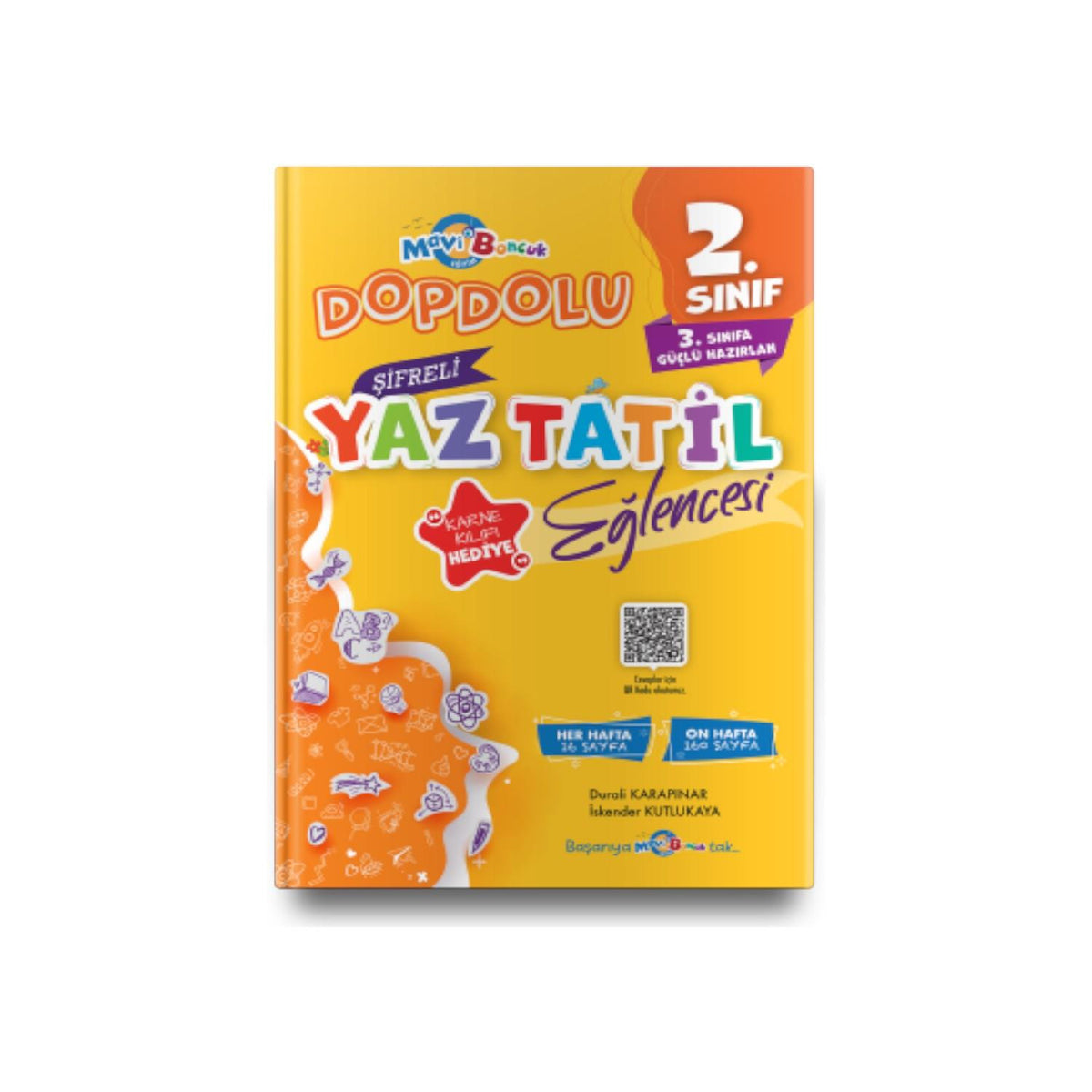 2.Sınıf Yaz Tatil Kitabı - Mavi Boncuk kitap kapağı