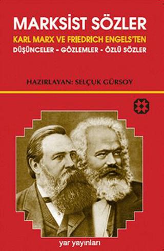 Marksist Sözler | Yar Yayınları (Ciltsiz) - Resim 1