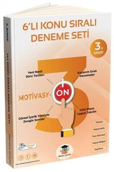 3. Sınıf 6'lı Konu Sıralı Deneme Seti - Kolektif kitap kapağı