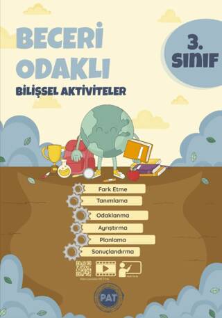 Curious&Genius Pat Beceri Odaklı Bilişsel Aktiviteler 3.Sınıf - Kolektif kitap kapağı