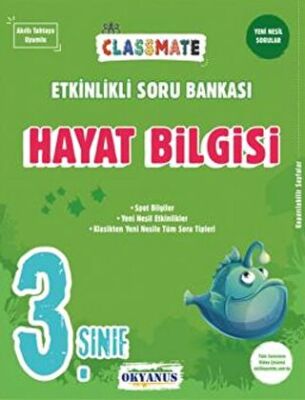 3. Sınıf Classmate Hayat Bilgisi Etkinlikli Soru Bankası - Eda Eşkin Duray kitap kapağı