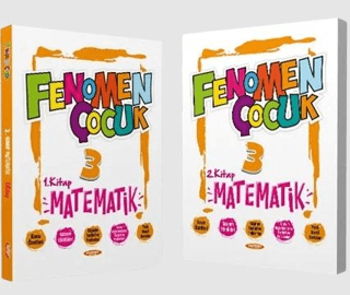 Gama Yayınları 3. Sınıf Matematik Fenomen Çocuk 1. Ve 2. Kitap - Osman Güven kitap kapağı