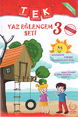 3. Sınıf Tek Yaz Eğlencem Seti - Kolektif kitap kapağı