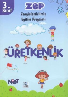 Binot Yayınları 3.Sınıf Üretkenlik- Bilsem Sınavı Hazırlık Kitabı - Bi Not Yayınları - Kolektif kitap kapağı