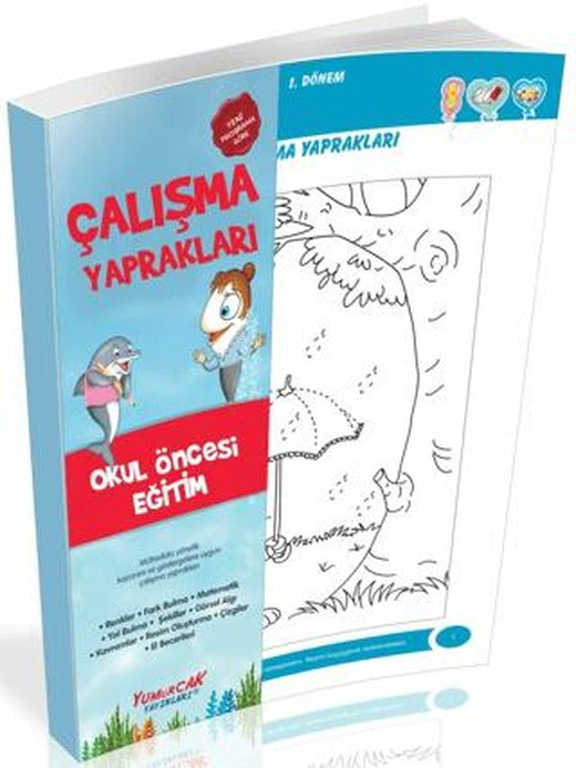 Okul Öncesi Eğitim Çalışma Yaprakları | Yumurcak Yayınları (Ciltsiz)