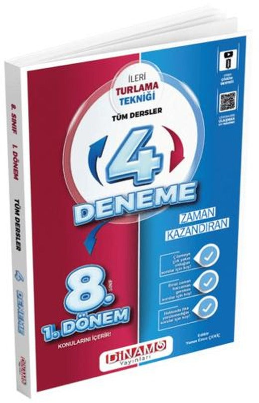 İleri Turlama Tekniği 8. Sınıf 1. Dönem Tüm Dersler 4 Deneme