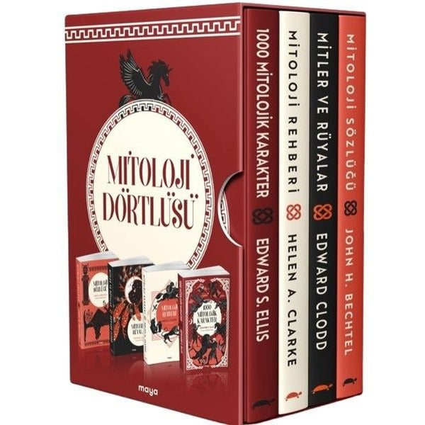 Maya Mitoloji Dörtlüsü Seti - 4 Kitap Takım | Maya Kitap (İnce Kapak)