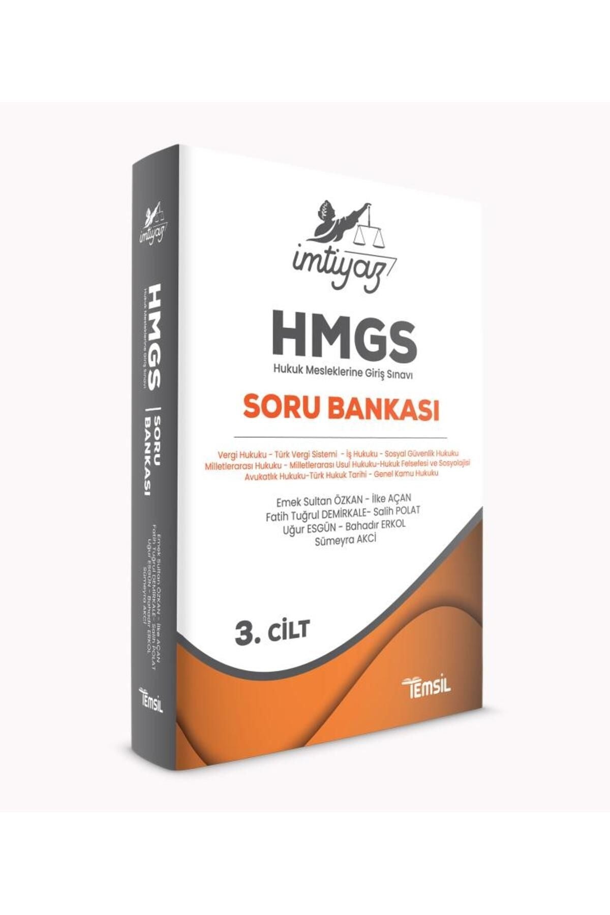 İmtiyaz HMGS Soru Bankası 3. Cilt | Temsil Kitap (Ciltsiz)