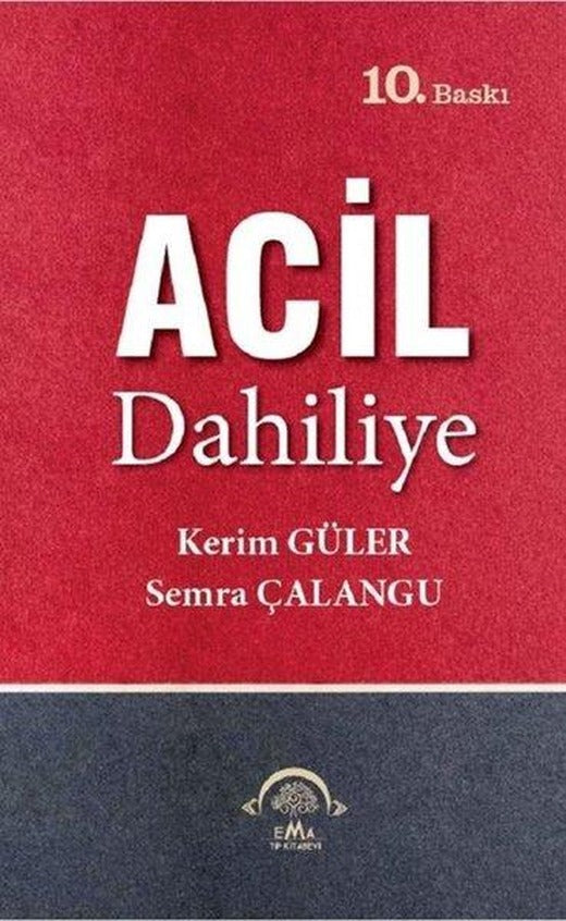 Acil Dahiliye | Ema Tıp Kitabevi (İnce Kapak)