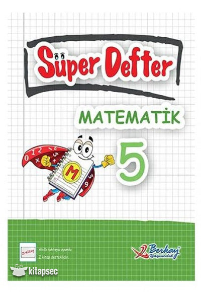 5. Sınıf Matematik Süper Defter kitap kapağı