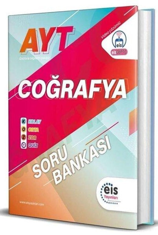 AYT Coğrafya KOZ Serisi Soru Bankası | Eis Yayınları (İnce Kapak)