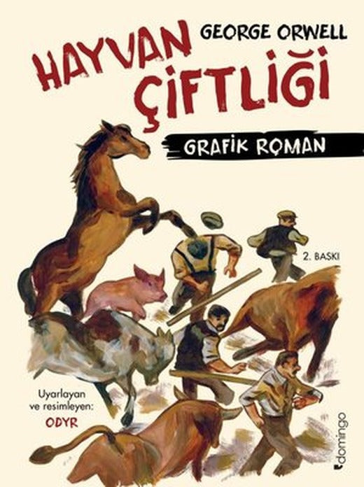 Hayvan Çiftliği - Grafik Roman | Domingo Yayınevi (İnce Kapak)