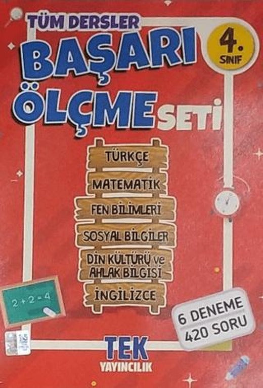 4. Sınıf Tüm Dersler Başarı Ölçme Seti