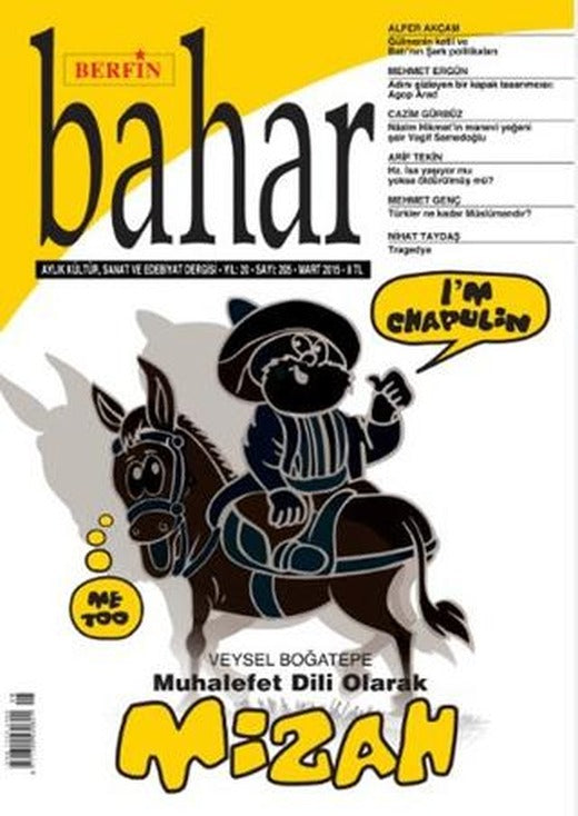 Berfin Bahar Aylık Kültür, Sanat ve Edebiyat Dergisi Sayı: 205 | Berfin Bahar Dergisi (Ciltsiz)