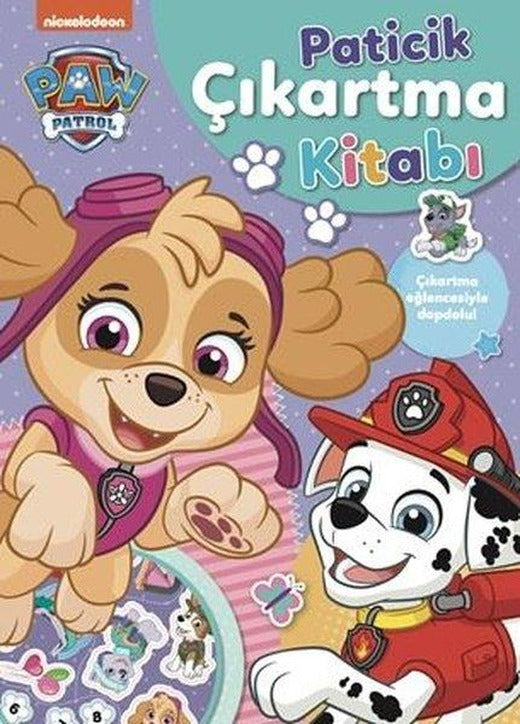 Paw Patrol - Paticik Çıkartma Kitabı | Beta Kids (İnce Kapak)