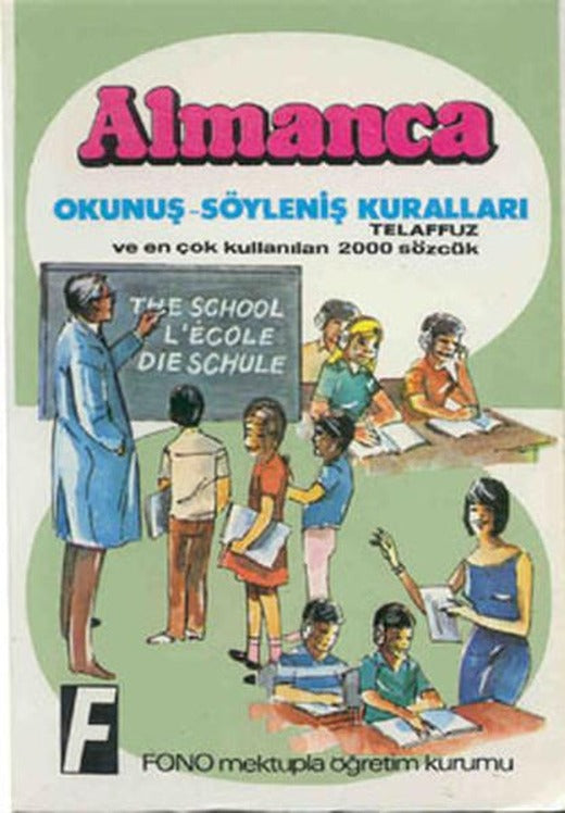 Almanca Okunuş-Söyleniş Kuralları | Fono Yayınları (İnce Kapak)