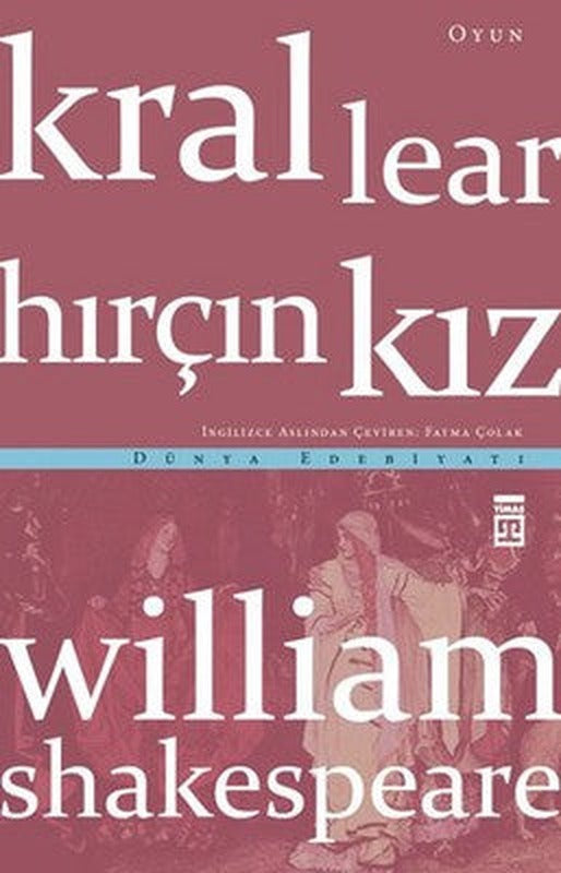 Kral Lear - Hırçın Kız | Timaş Yayınları