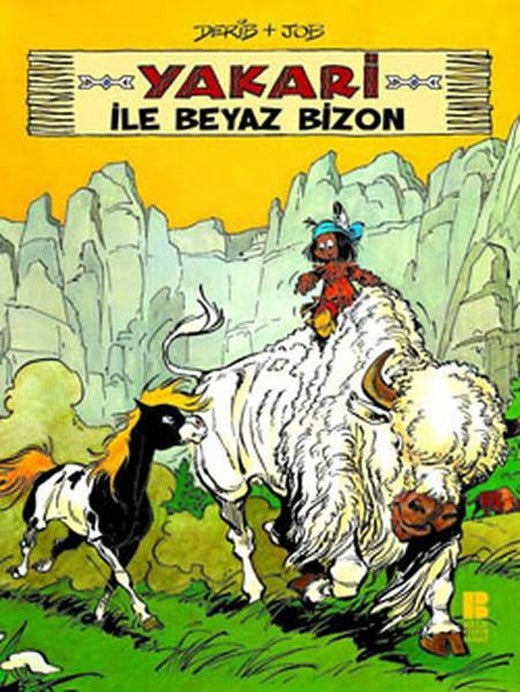 Yakari ile Beyaz Bizon 2 | Bilge Kültür Sanat - Çizgi Roman Dizisi (İnce Kapak)