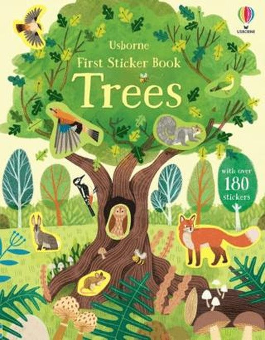 First Sticker Book Trees | Usborne (Ciltsiz)