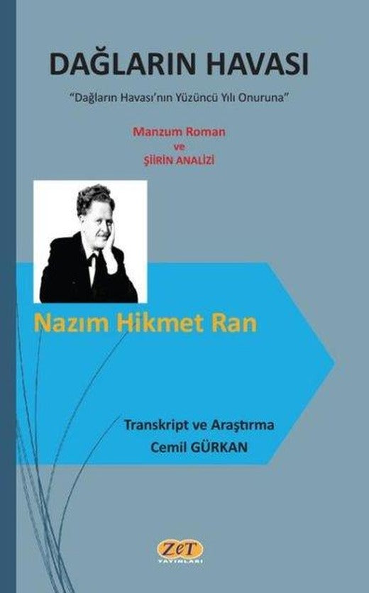 Dağların Havası - Manzum Roman ve Şiir Analizi - Nazım Hikmet Ran | Zet Yayınları (İnce Kapak)