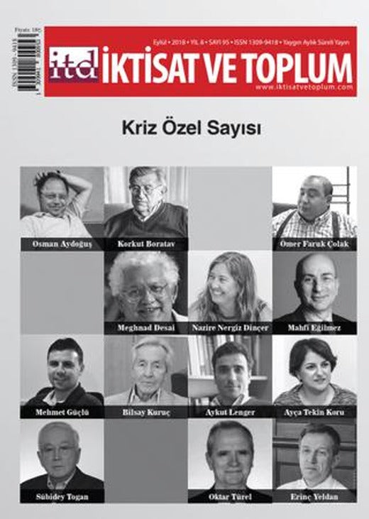 İktisat ve Toplum Dergisi Sayı: 95 Eylül 2018 | İktisat ve Toplum Dergisi (Ciltsiz)