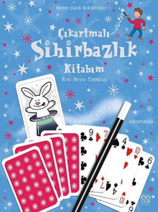 Çıkartmalı Sihirbazlık Kitabım | 1001 Çiçek