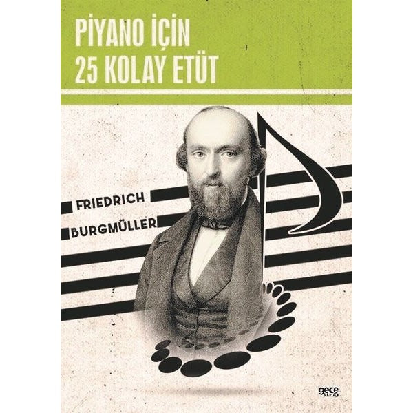 Piyano İçin 25 Kolay Etüt | Gece Kitaplığı