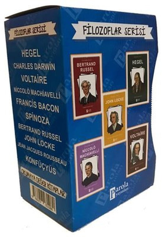 Filozoflar Serisi Seti-10 Kitap Takım | Parola Yayınları