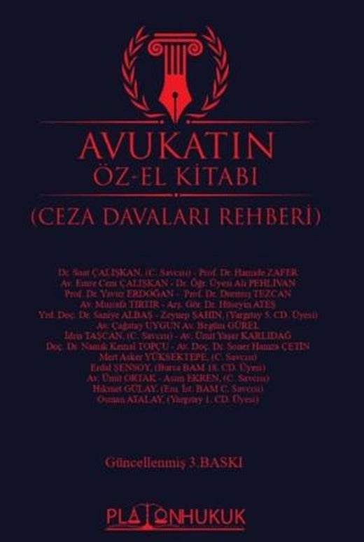 Avukatın Öz-El Kitabı | Platon Hukuk (Ciltli)
