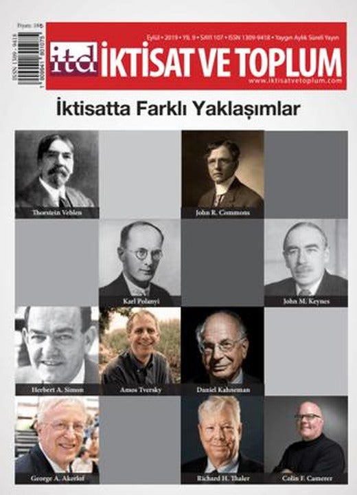 İktisat ve Toplum Dergisi Sayı: 107 Eylül 2019 | İktisat ve Toplum Dergisi (Ciltsiz)