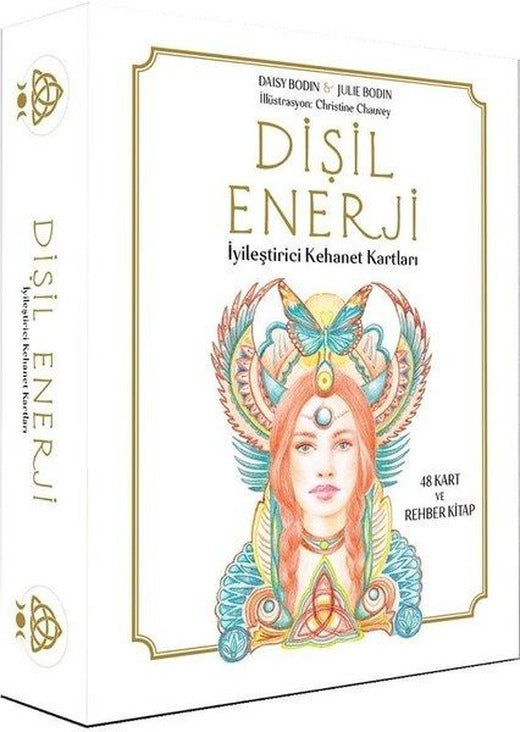 Dişil Enerji - İyileştirici Kehanet Kartları - 48 Kart ve Rehber Kitap | Ekorp Kitap (İnce Kapak)