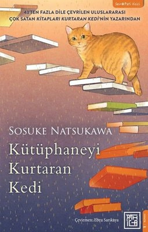 Kütüphaneyi Kurtaran Kedi |Athica Yayınları (İnce Kapak)