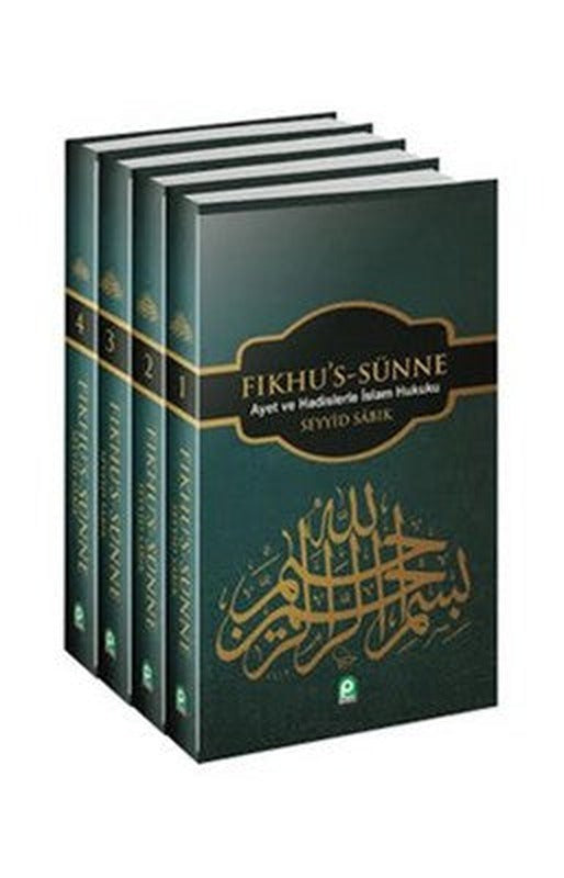 Fıkhu's Sünne (4 Cilt Takım) | Pınar Yayıncılık - Kaynak Eserler Dizisi (İnce Kapak)
