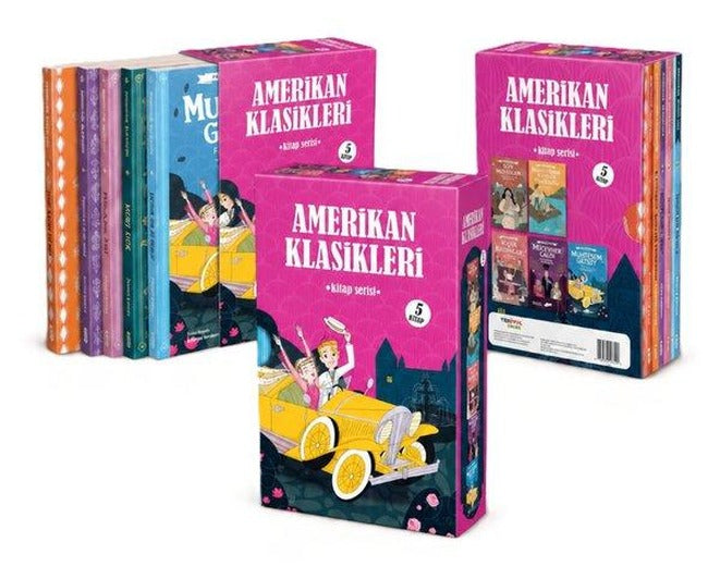Amerikan Klasikleri Seti - 5 Kitap Takım - Kutulu | The Çocuk (İnce Kapak)