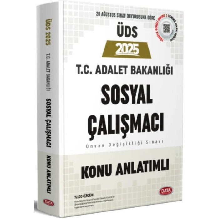 T.C. Adalet Bakanlığı ÜDS Sosyal Çalışmacı Konu Anlatımlı
