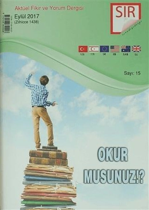 Sır Aktüel Fikir ve Yorum Dergisi Sayı:15 Eylül 2017 | Sır Dergisi (Ciltsiz)