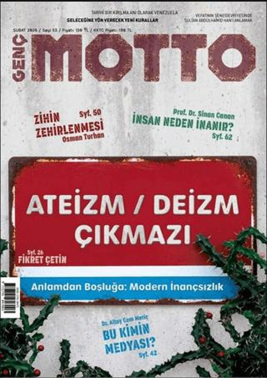Genç Motto Dergisi Sayı: 53 Şubat 2026 | Genç Motto Dergisi (Ciltsiz)