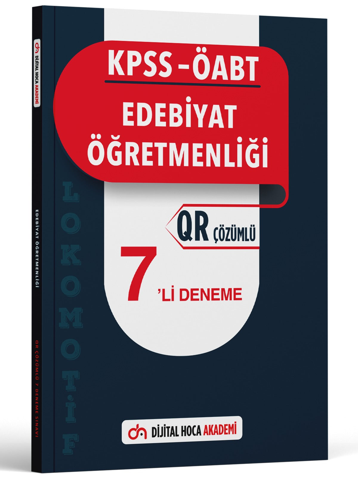 KPSS ÖABT Edebiyat Öğretmenliği Lokomotif Serisi QR Çözümlü 7'li Deneme Akademi