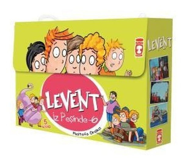 Levent İz Peşinde 6 Seti - 5 Kitap Takım | Timaş Çocuk