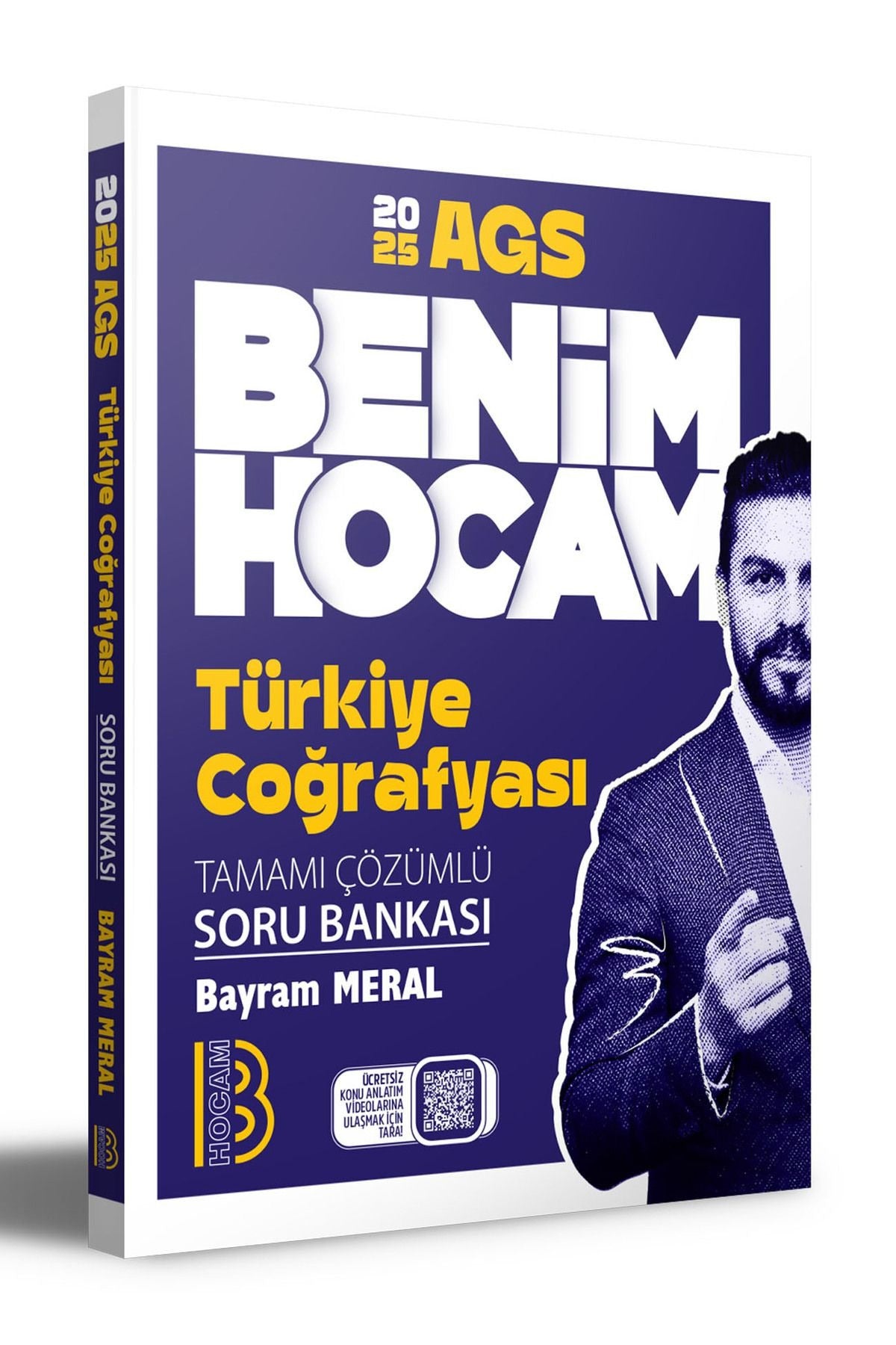 2026 AGS Türkiye Coğrafyası Tamamı Çözümlü Soru Bankası | Benim Hocam Yayınları (İnce Kapak)