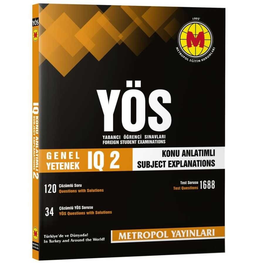 YÖS Genel Yetenek IQ-2 Konu Anlatımlı Örnek Çözümlü